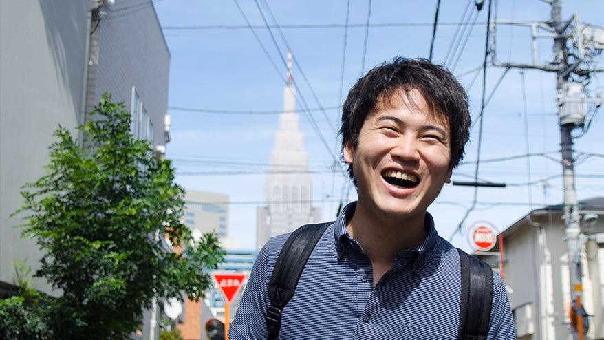 Shogo Harazawa, the next generation leader in the sales department