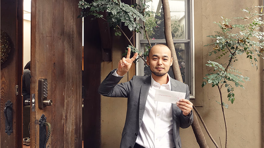 He was a great helper!<br> Telephone Master Kikunaga receives MVP award