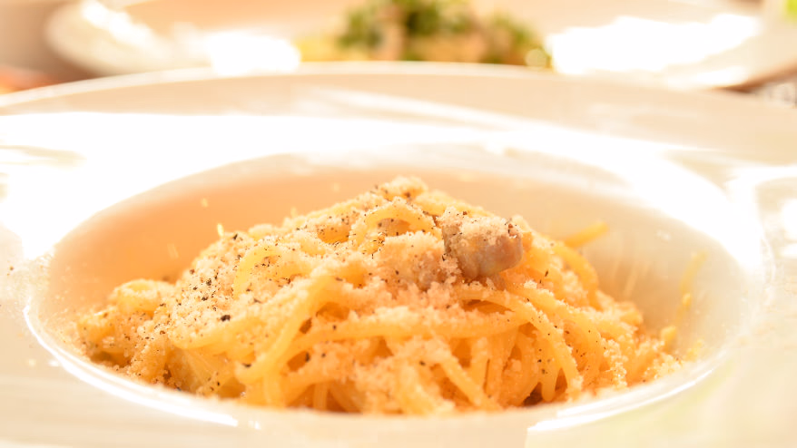 The daily pasta comes from Kamakura