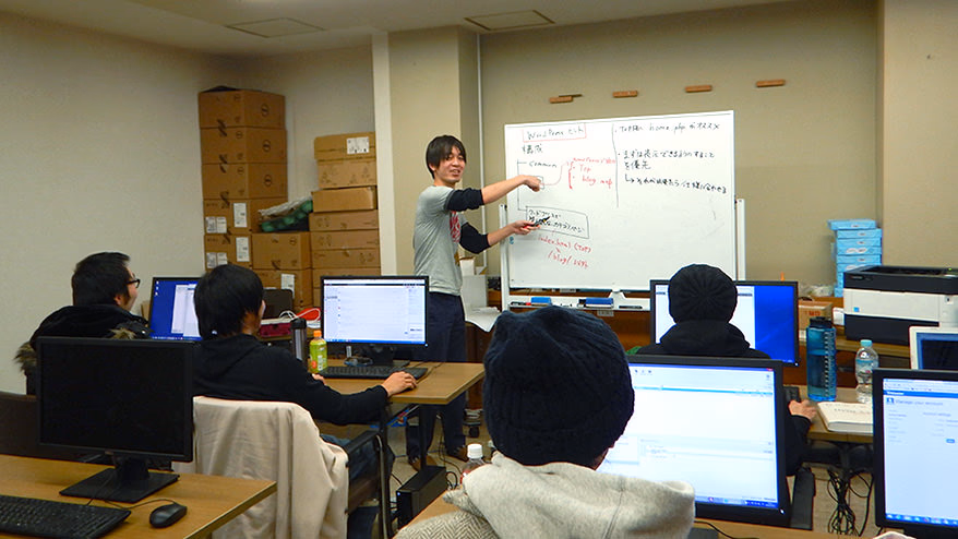 I want to make more friends who also code<br> <span>~Becoming a Kamiyama Monosasu Cram School Instructor~</span>