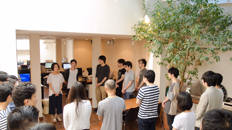 The beginning of the ruler-style morning assembly<br> What I'm thinking now after six and a half years