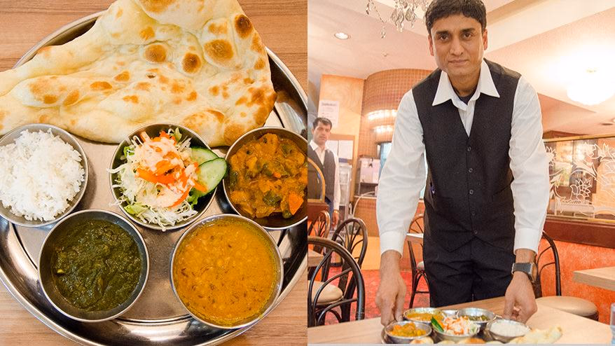 Loved by Shinjuku's office workers.<br> Authentic Indian curry restaurant "Gandhi" located underground