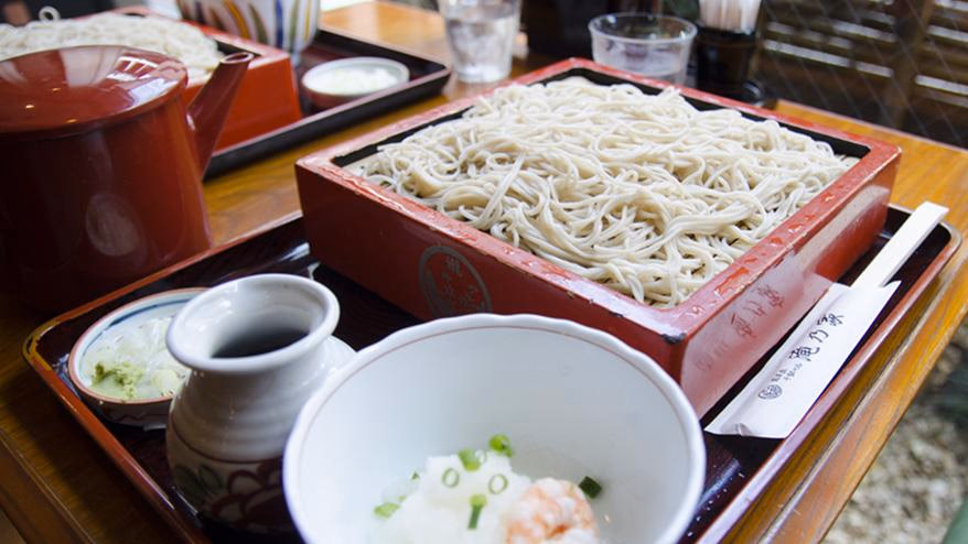 Take a detour and find a soba restaurant<br> <span>~ Sendagaya Takinoya ~</span>