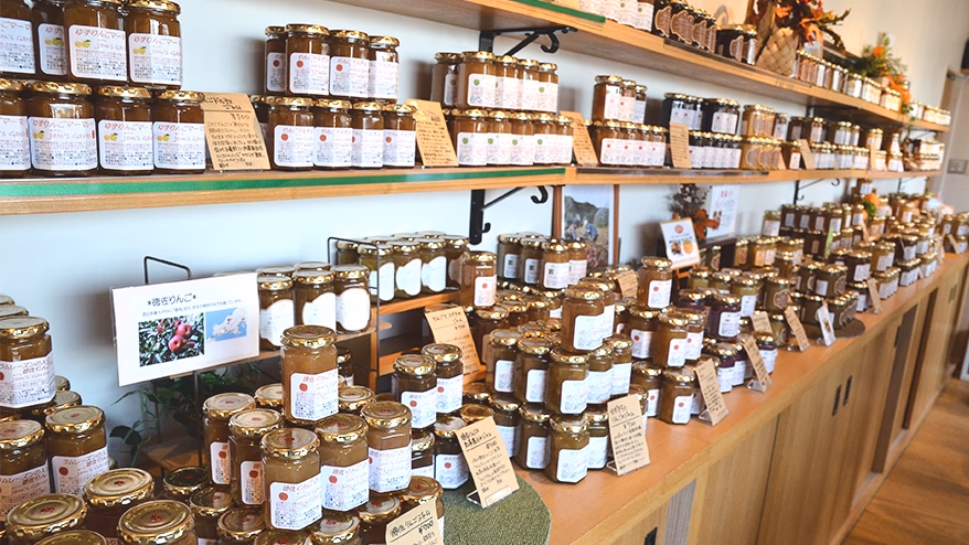 It's delicious, comforting and cool.<br> Setouchi Jams Garden, a famous restaurant in Suo-Oshima