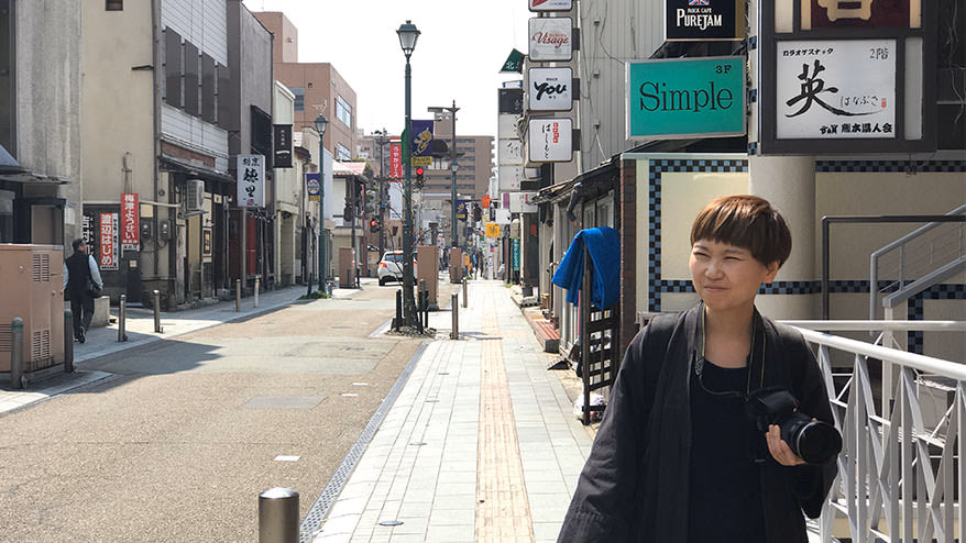 I'm always leaning forward.<br> "I don't want to give up" - Yoshiko Nakaniwa's passion.