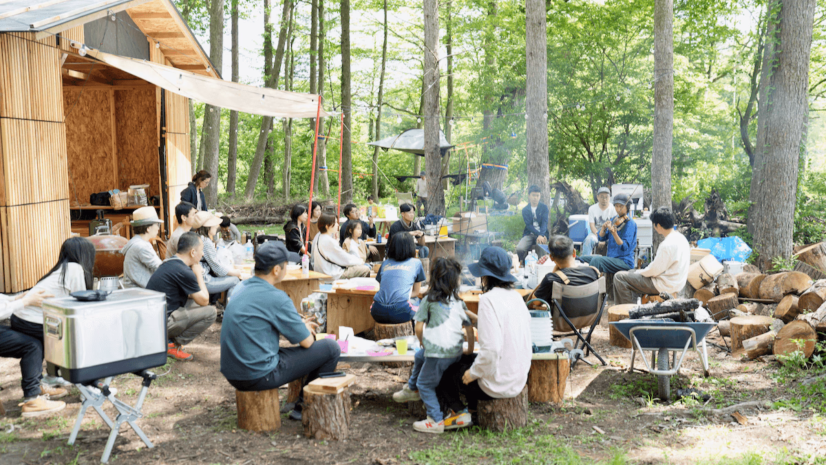 Finding new value in dormant wood. We spent two luxurious days in the forest.