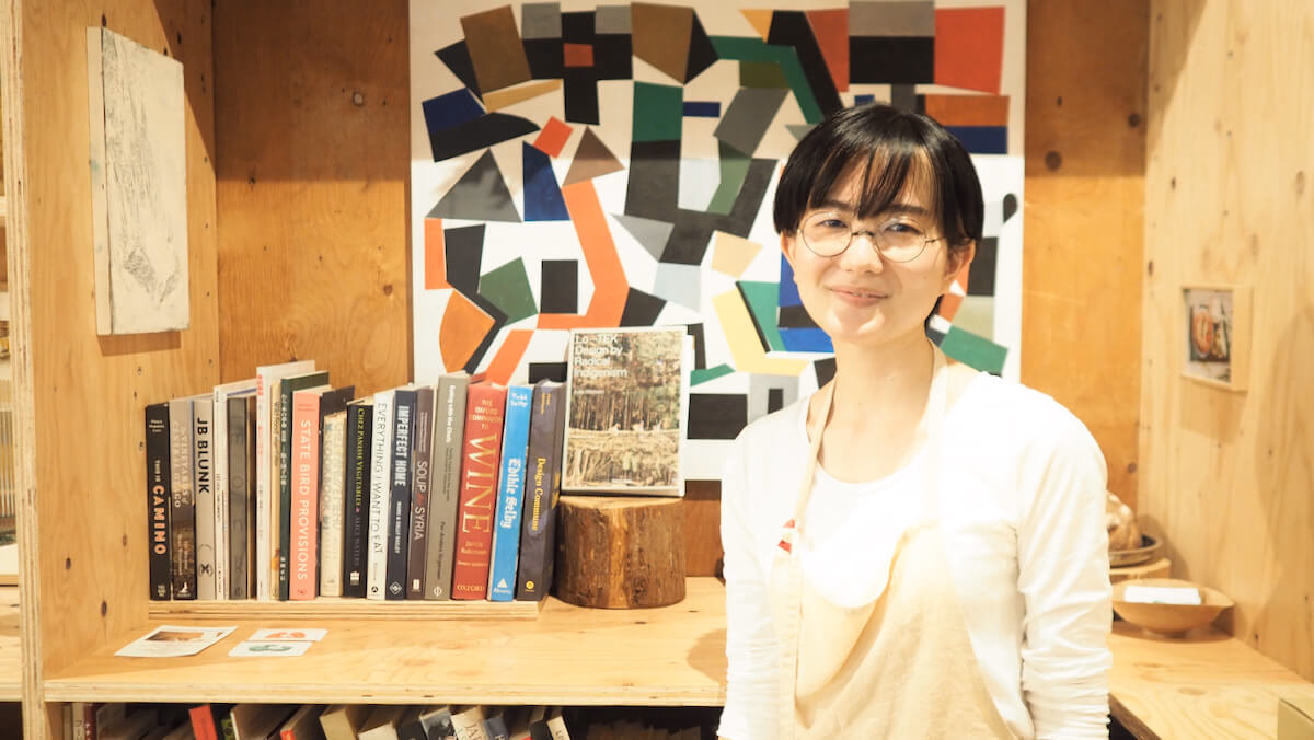 A restaurant that has collected food that the Yoyogi neighbors and Monosus members want to eat. FarmMart & Friends Project Manager Hiroko Tanemoto