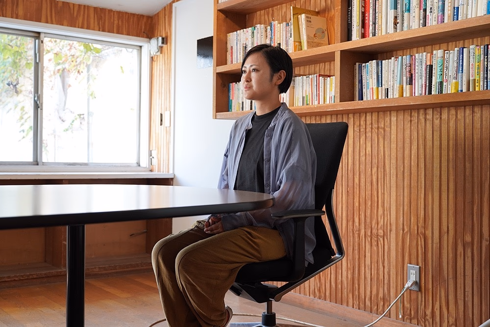 Photo of Kakurai-san talking