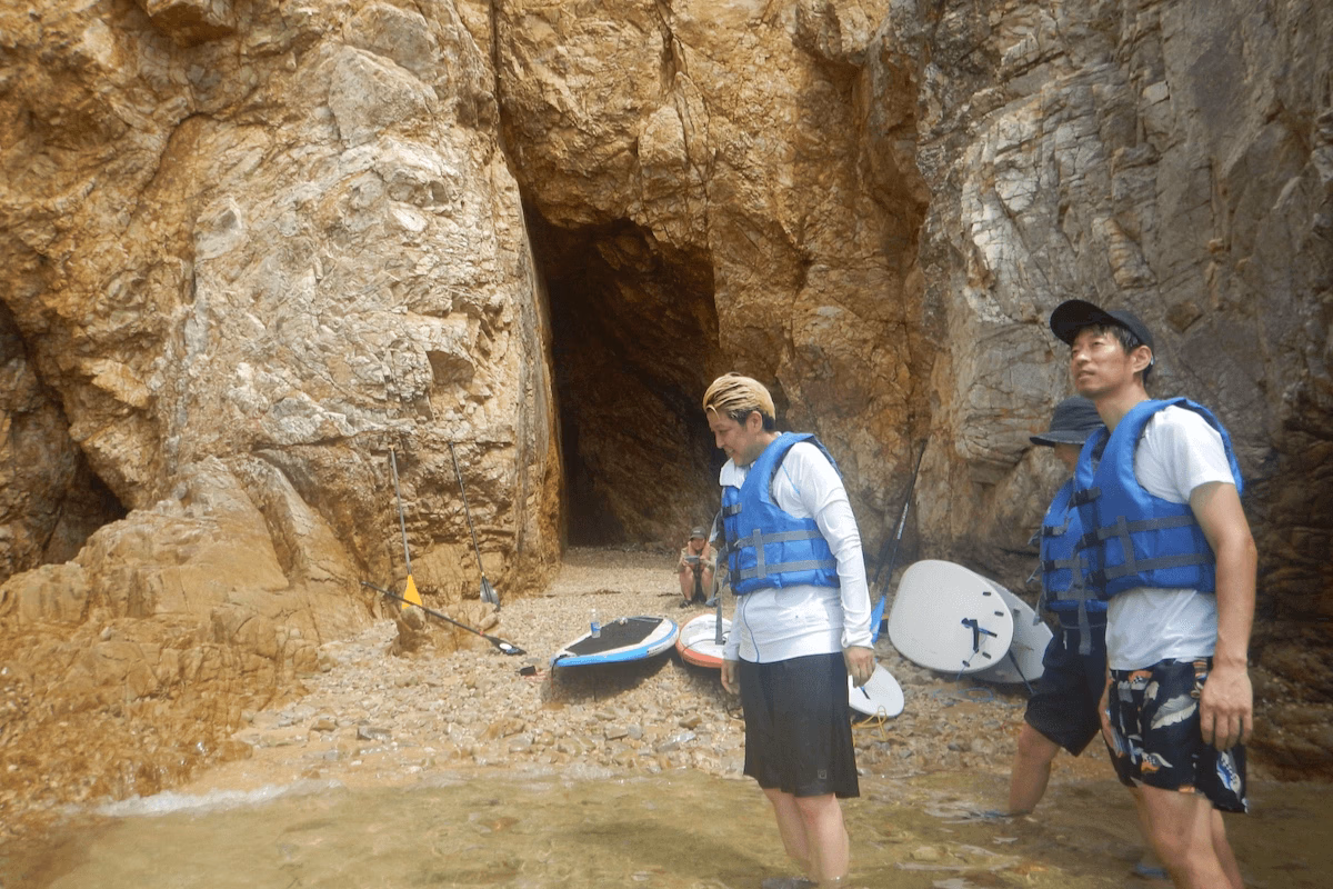 To the cave